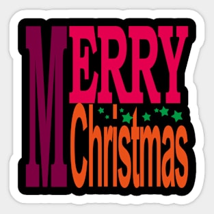 Merry Christmas Sticker